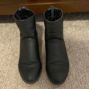 Madden Girl Black Booties